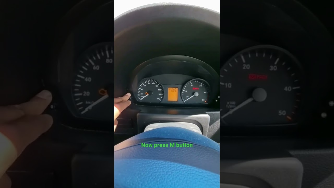Сброс сервисного индикатора Mercedes Sprinter