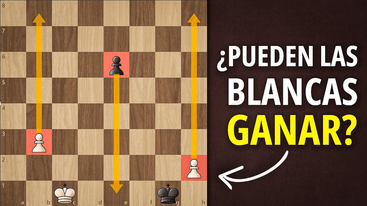 ¡SOLO UNA JUGADA GANA PARA LAS BLANCAS!