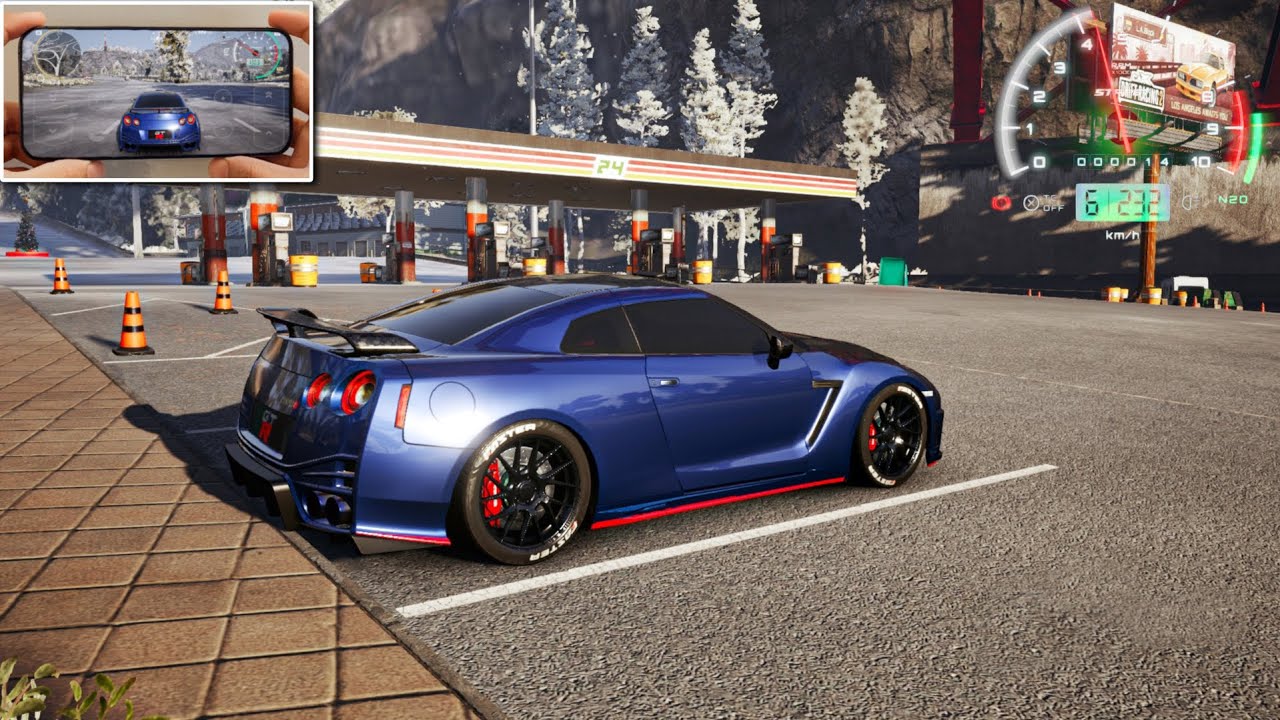 CarX Street - Nissan GTR R35 ☠️ Max Graphics Gameplay
