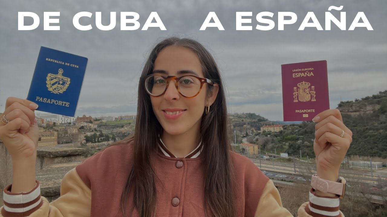 Así LOGRÉ salir de CUBA🇨🇺 y llegar a ESPAÑA🇪🇸 por primera vez