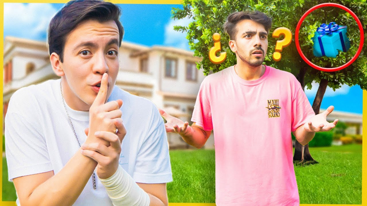 ESCONDEMOS MUCHOS REGALOS EN LA MANSIÓN DE YOUTUBERS