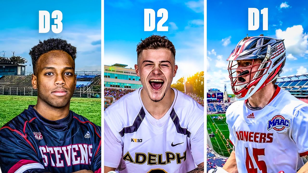 D1 vs D2 vs D3 | Lacrosse Game Day