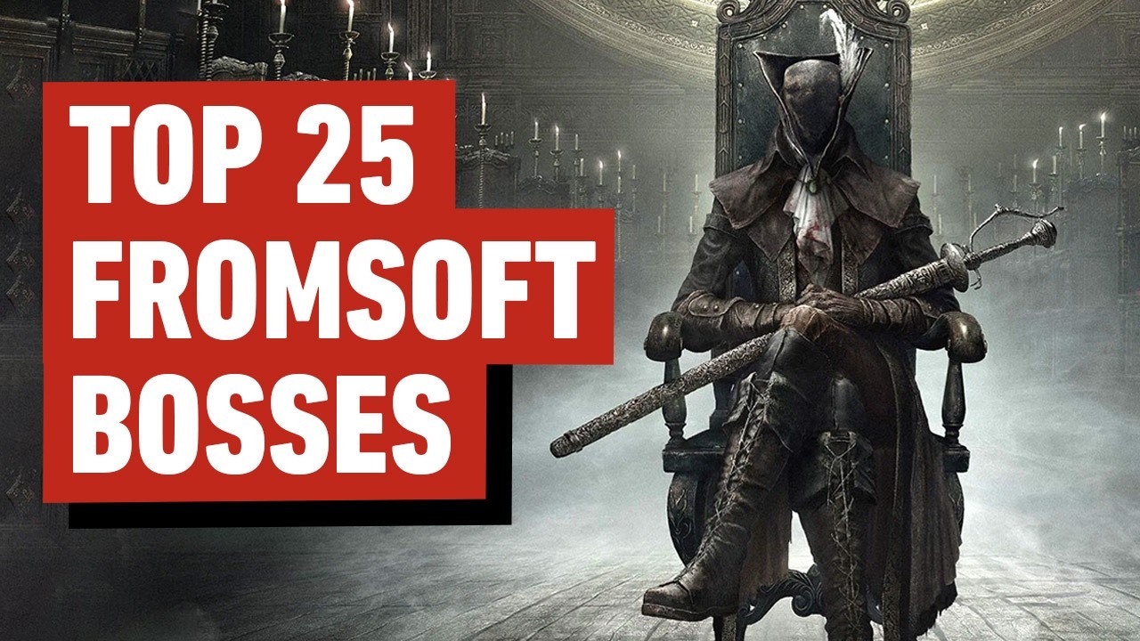 The 25 Best FromSoftware Bosses - Elden Ring, Dark Souls, Bloodborne, Sekiro & Demon's Souls