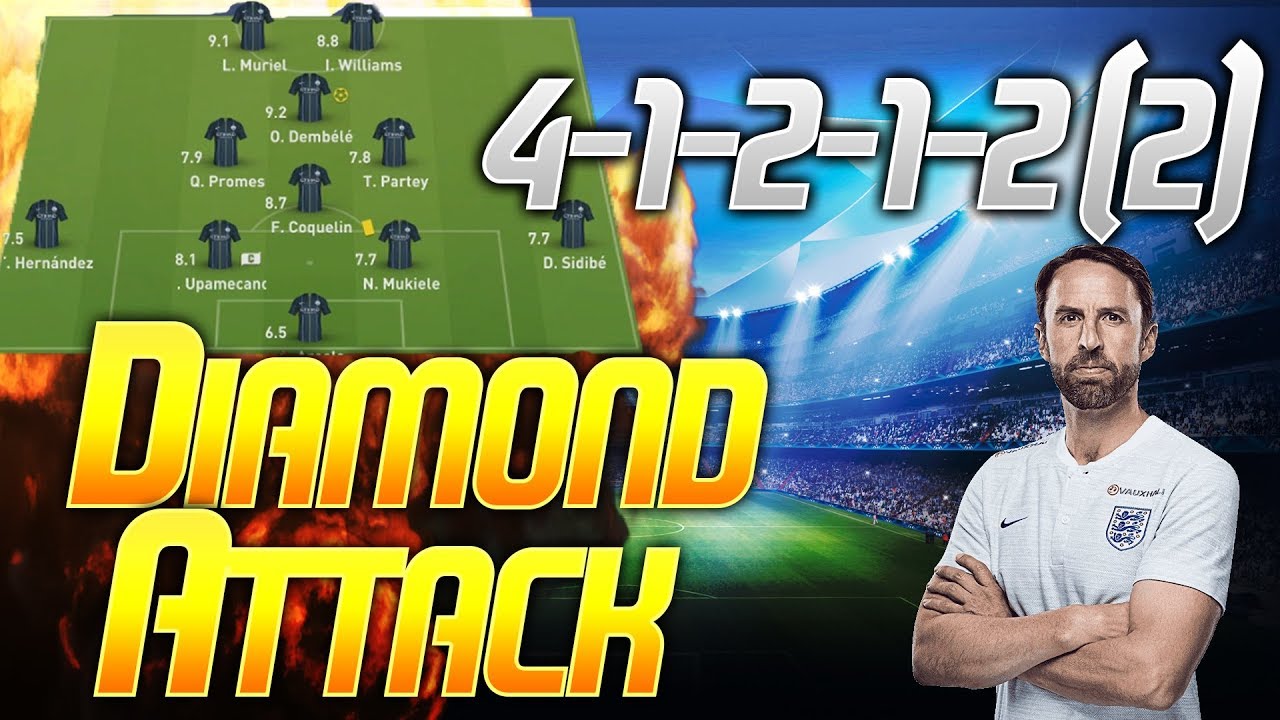 4-1-2-1-2 (2) THE DIAMOND PASSING ATTACK - FIFA 19 ULTIMATE TEAM