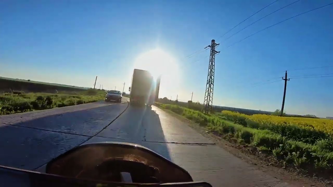 Sunny Day Ride through Bucharest outskirts | VMOTO Stash EV Bike POV (GoPro Hero 7 Black)