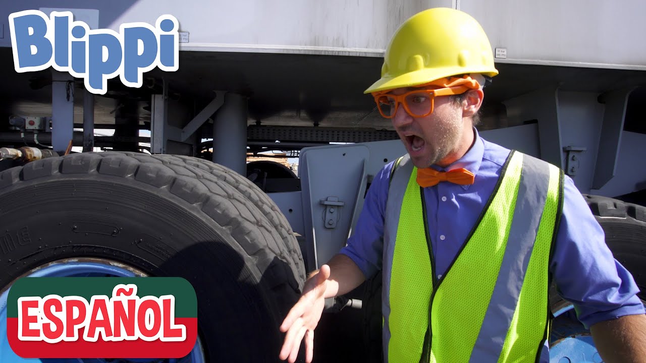 Aprende sobre maquinaria de construcción con Blippi  | Videos de vehículos para niños