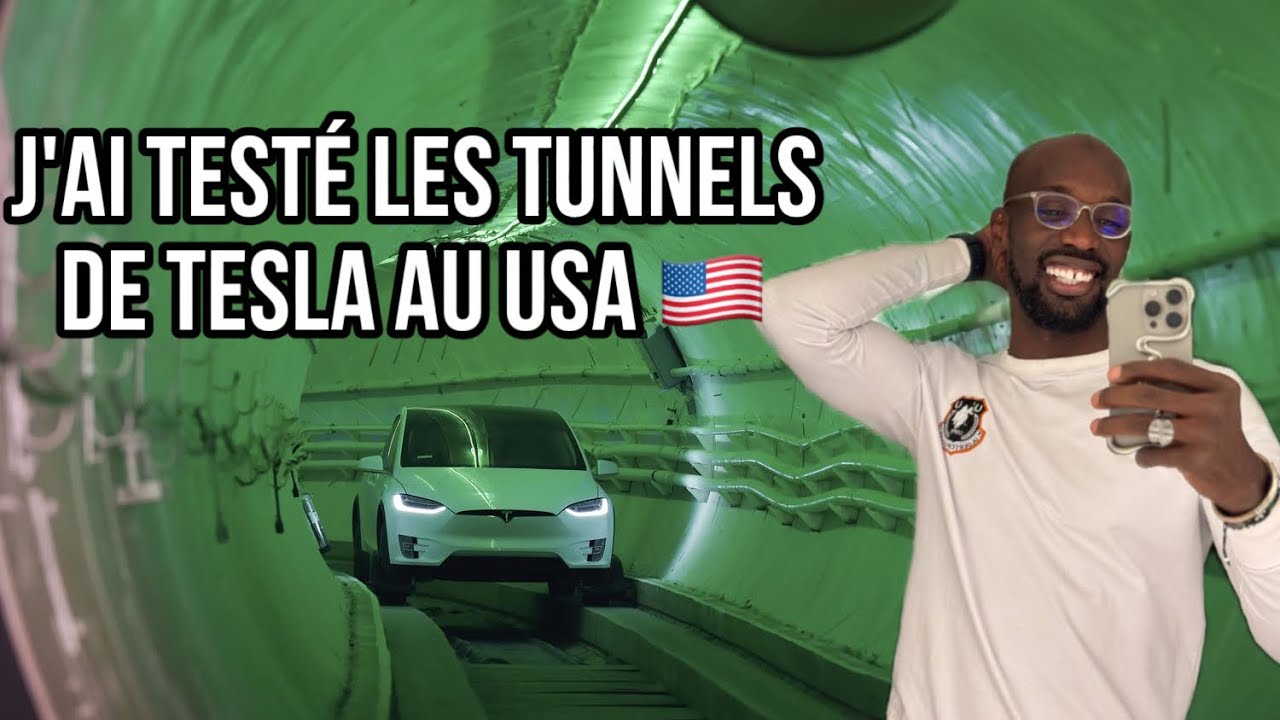 Jai test&eacute; les tunnels de TESLA au USA