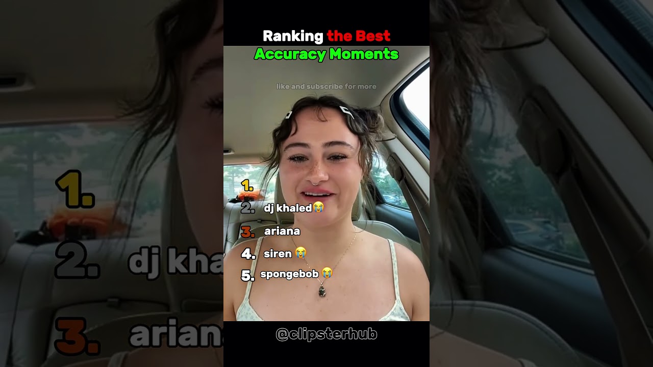 Ranking the Best Accuracy Moments #funny