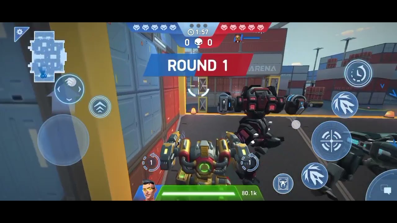 Redeemer+Revoker 6 insane damage/! #Mech Arena