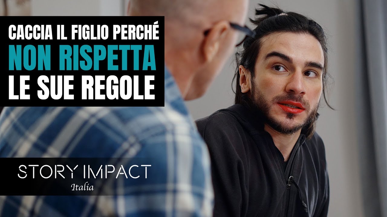 Caccia di casa suo figlio, perchè non rispetta le sue regole