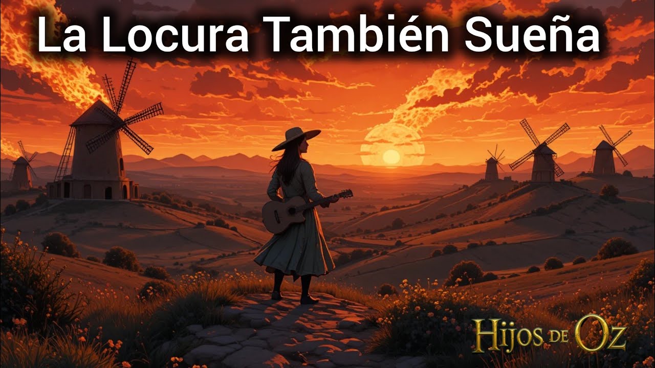 La Locura También Sueña (Quijote, Sancho y Dulcinea) Folk Metal 100% 🪈 #Rock