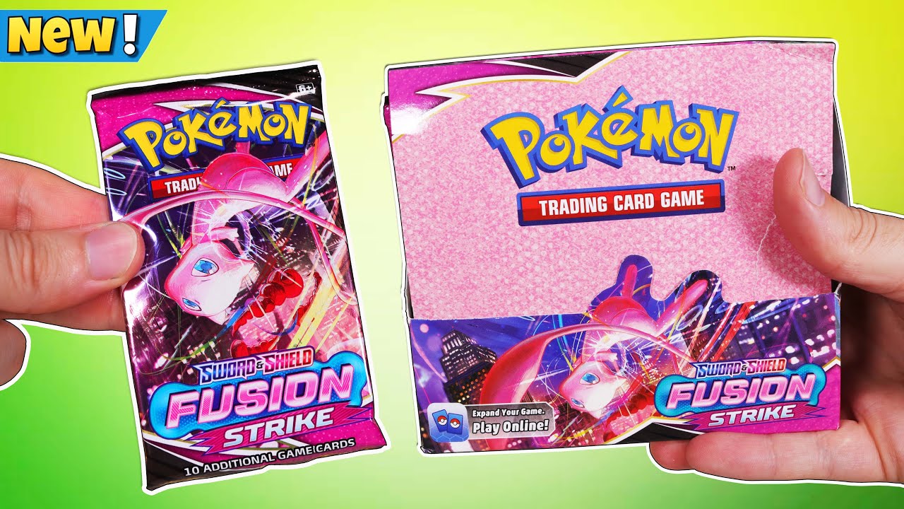 Opening a Pokemon Fusion Strike Booster Box!