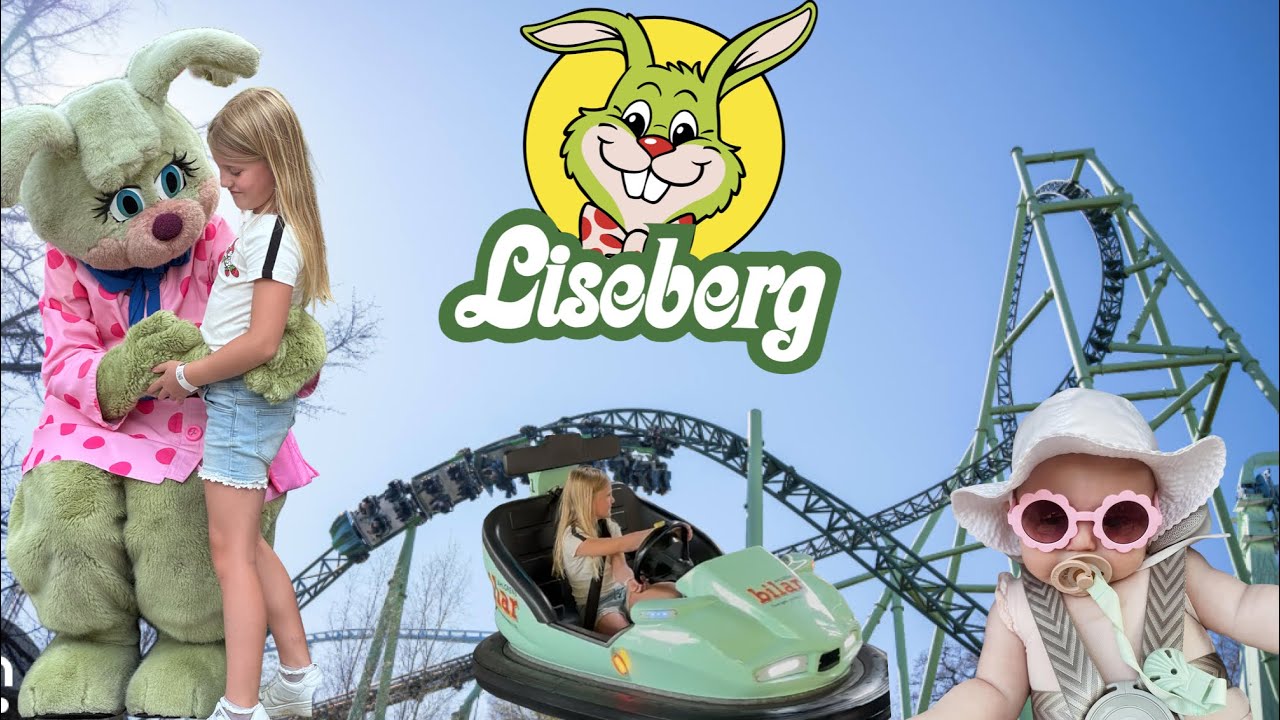 Häng med på en fartfylld dag på LISEBERG 🐰 🎠 🎢🍦🍬 #familjevlogg #liseberg #familytime #fun
