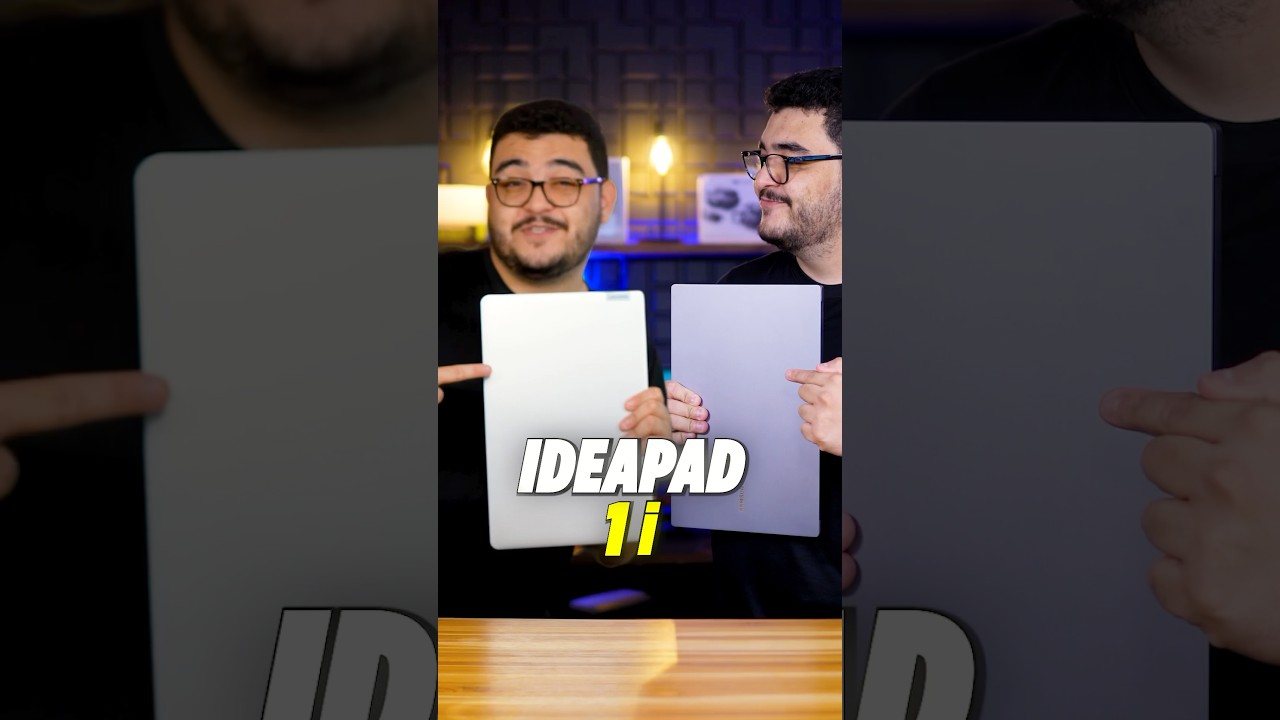 Galaxy Book4 ou Lenovo Ideapad 1i - Qual o melhor notebook? #notebook