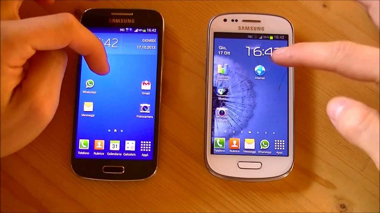 Samsung Galaxy S4 Mini vs Samsung Galaxy S3 Mini ita da EsperienzaMobile