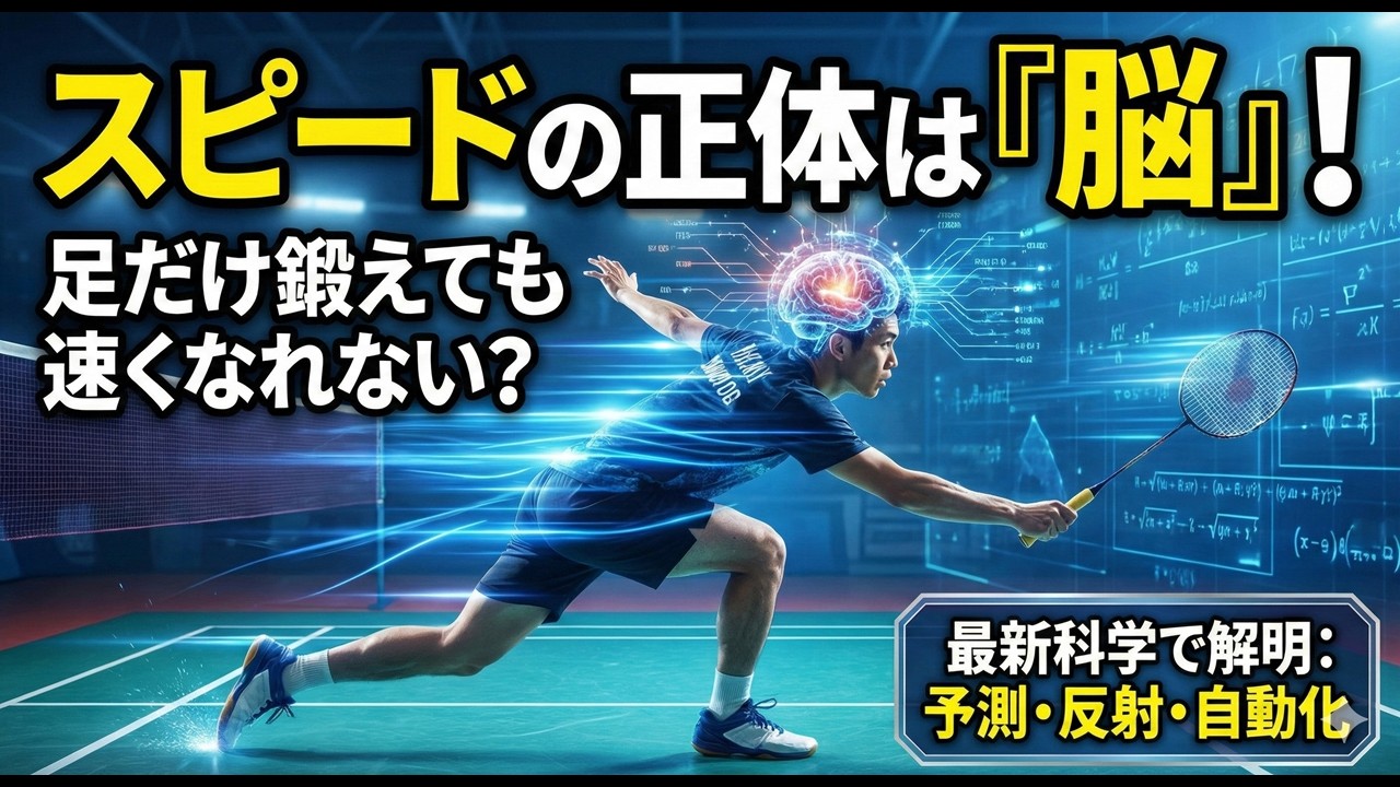 バドミントンのスピード革命