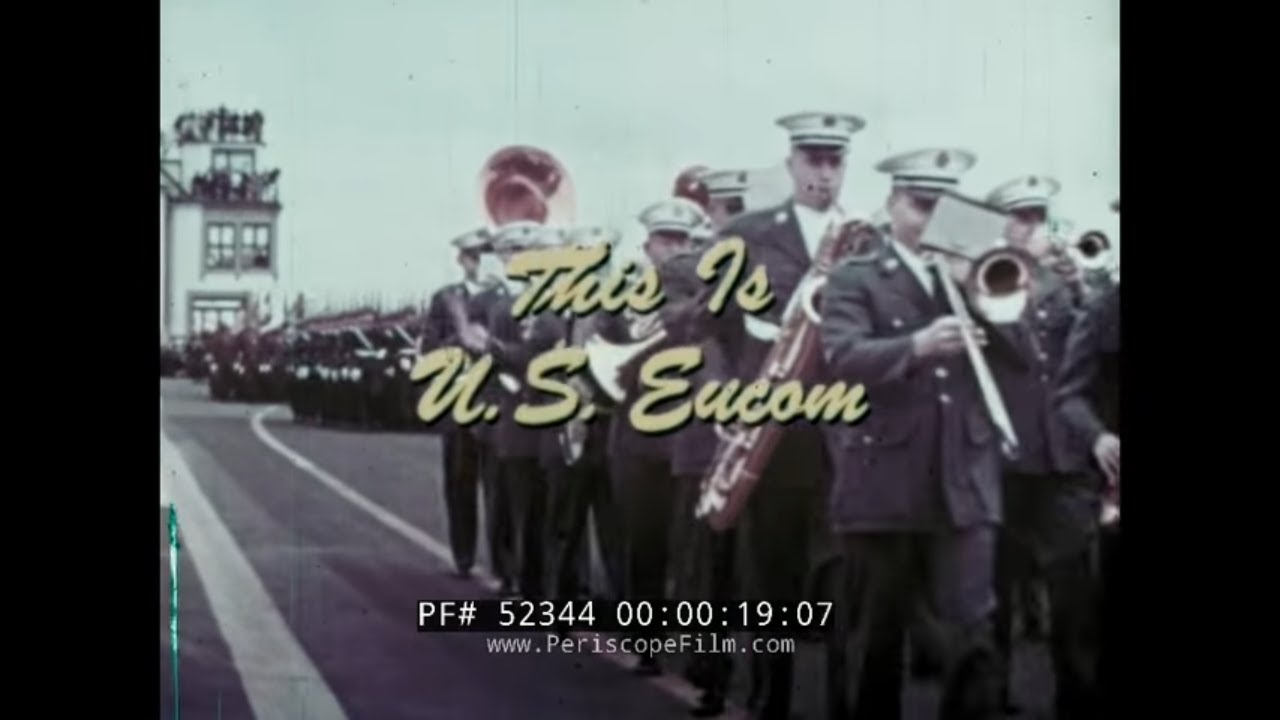U.S. ARMY EUROPEAN COMMAND EUCOM 1967 NATO COLD WAR FILM   52344
