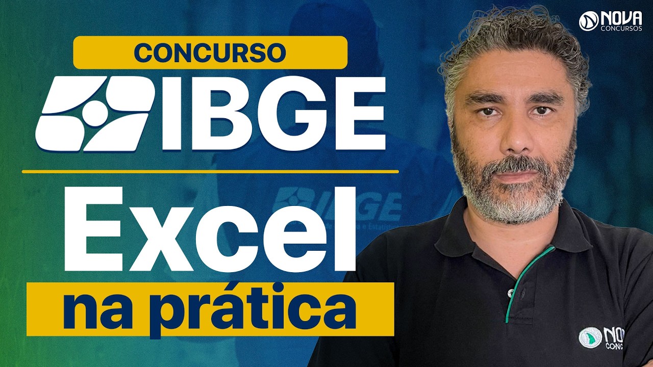 CONCURSO IBGE 2026 | Excel na prática para a prova!