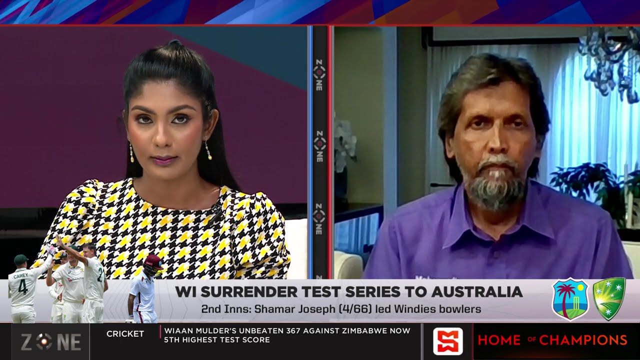West Indies surrender test series to Australia | SportsMax Zone