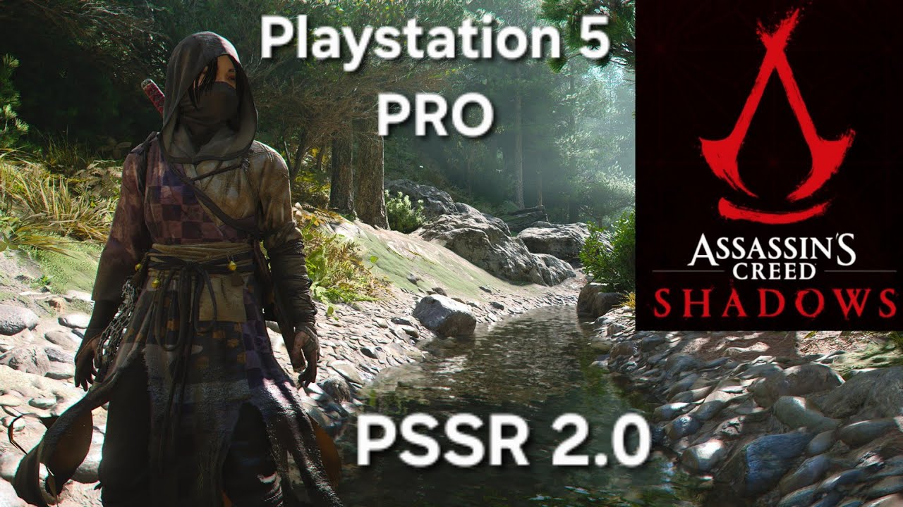 Assassin's Creed Shadows, Playstation 5 Pro. PSSR 2.0