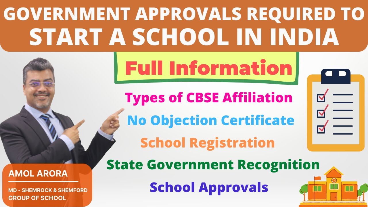 Government Approvals Required to Start a School-Complete Step by Step guidance School Kholne ke liye