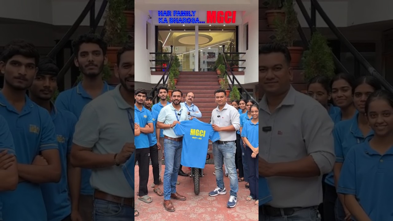 🎉🎉🙌 CHAMPION ki Bike 🙌 | BEST NEET-JEE COACHING IN INDORE MGCI | #neet | #jee