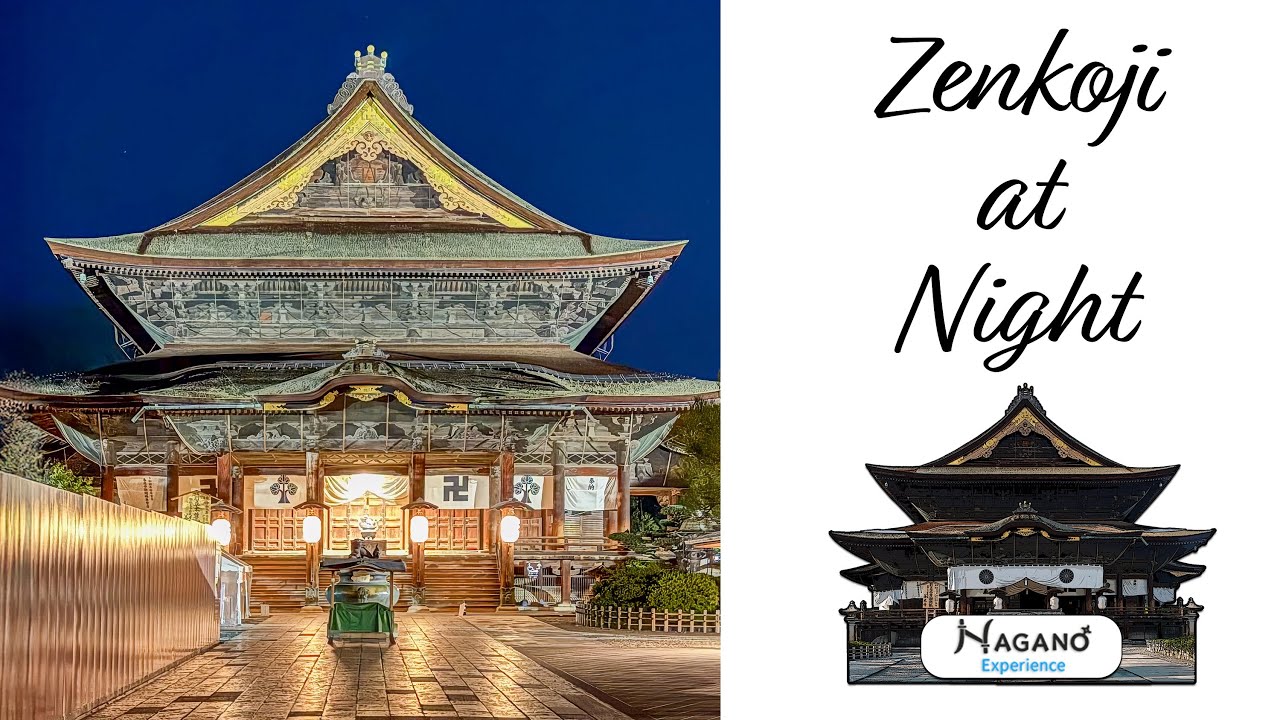 Explore Nagano Zenkoji Temple at Night