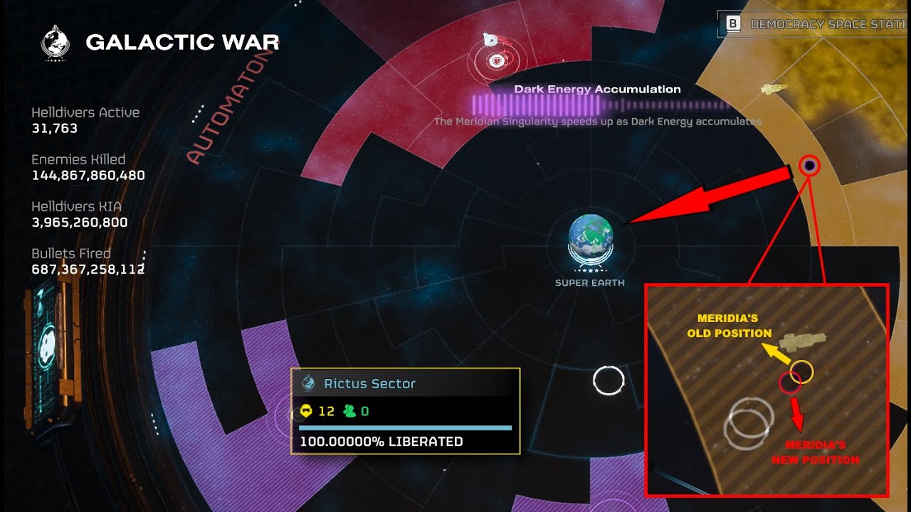 Helldivers 2 - Meridia is Moving...