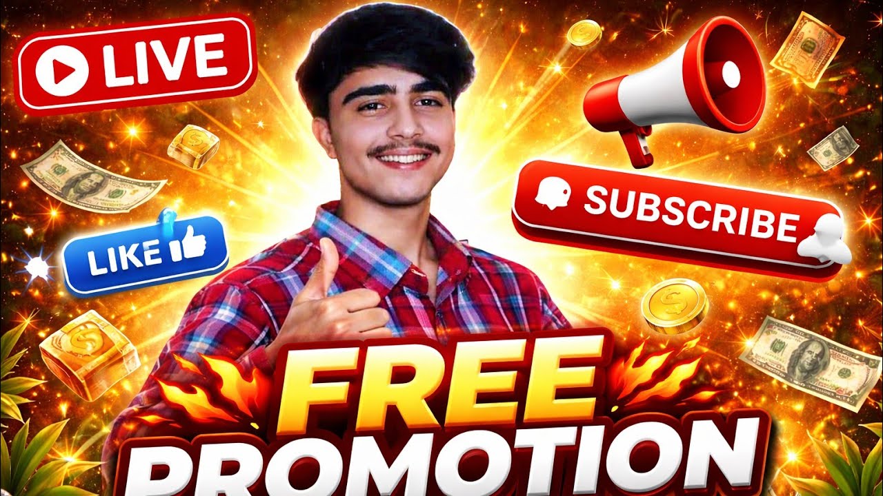 :-🔴Live YouTube Channel Promotion😍😍 || 1000 Subscribers Free💥💥 || 2 मिनट मे ले जाओ🚀🚀
