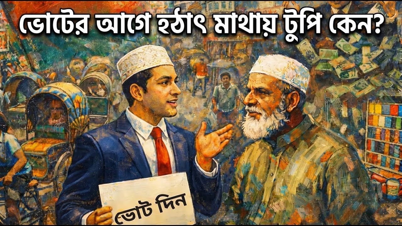 ভোটের আগে হঠাৎ মাথায় টুপি কেন? #deshanalysis #banglanews #youtubebangla #bangladesh #bangla