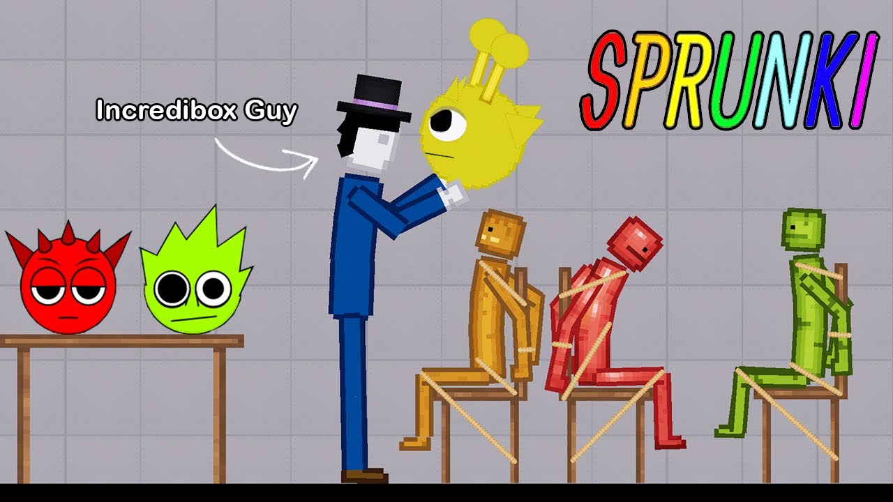I Turn Melon Human Into SPRUNKI - Incredibox Sprunki - People Playground