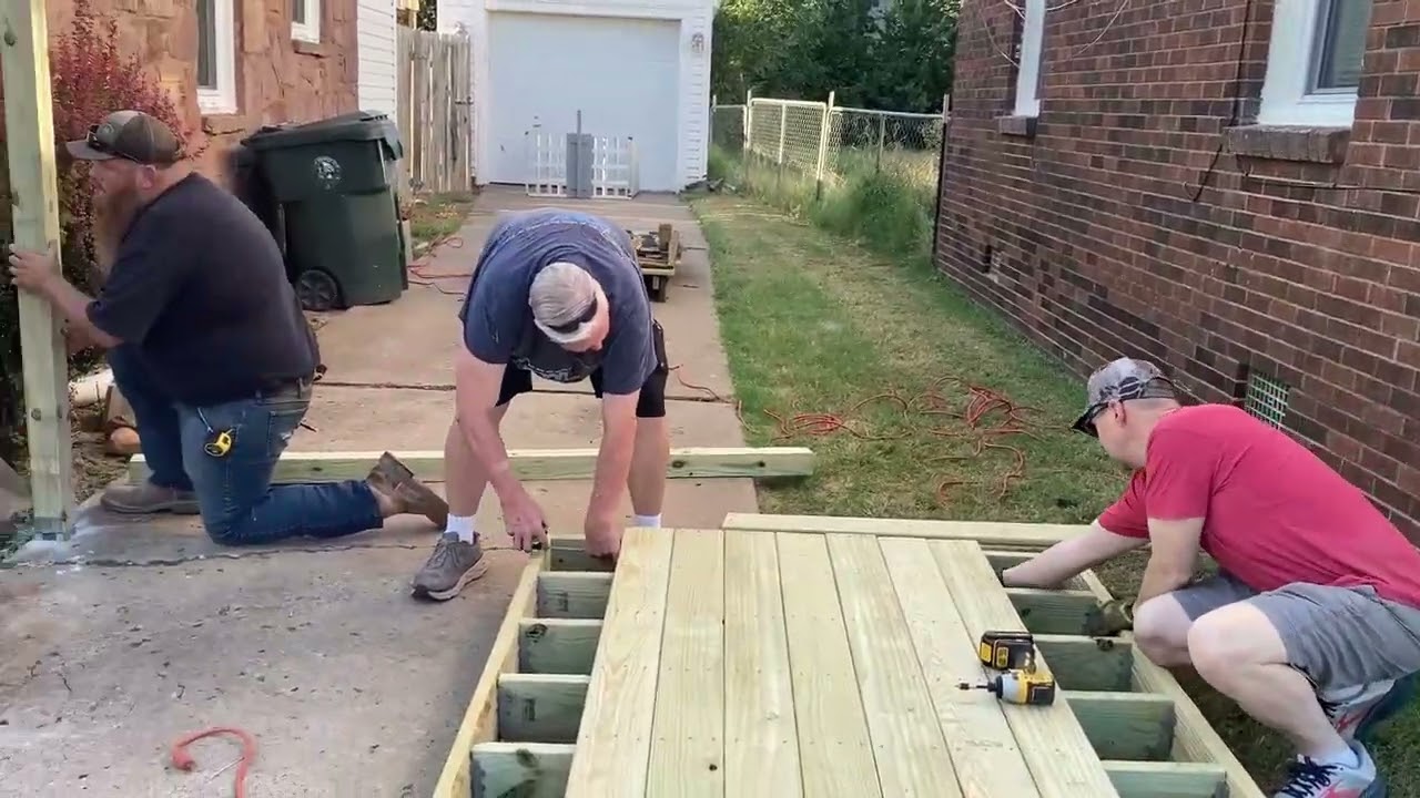 Wheelchair Ramp Build