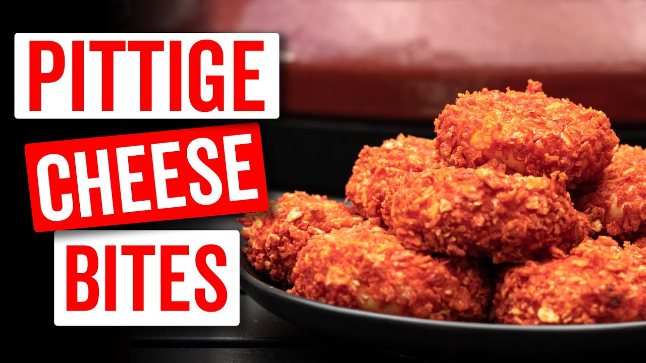Pittige CHEESE BITES, een simpele, snelle snack van de BBQ!