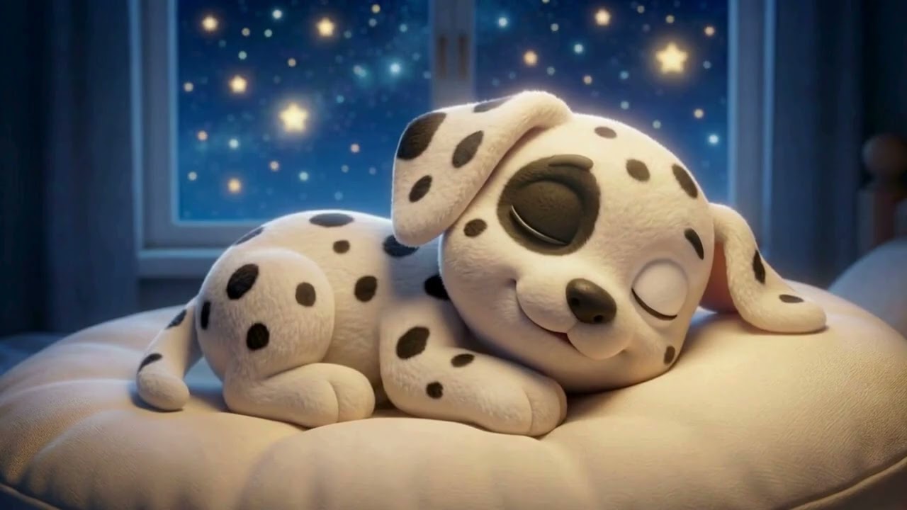 🌙 Música para dormir bebés |  Dálmata durmiendo | 8 horas