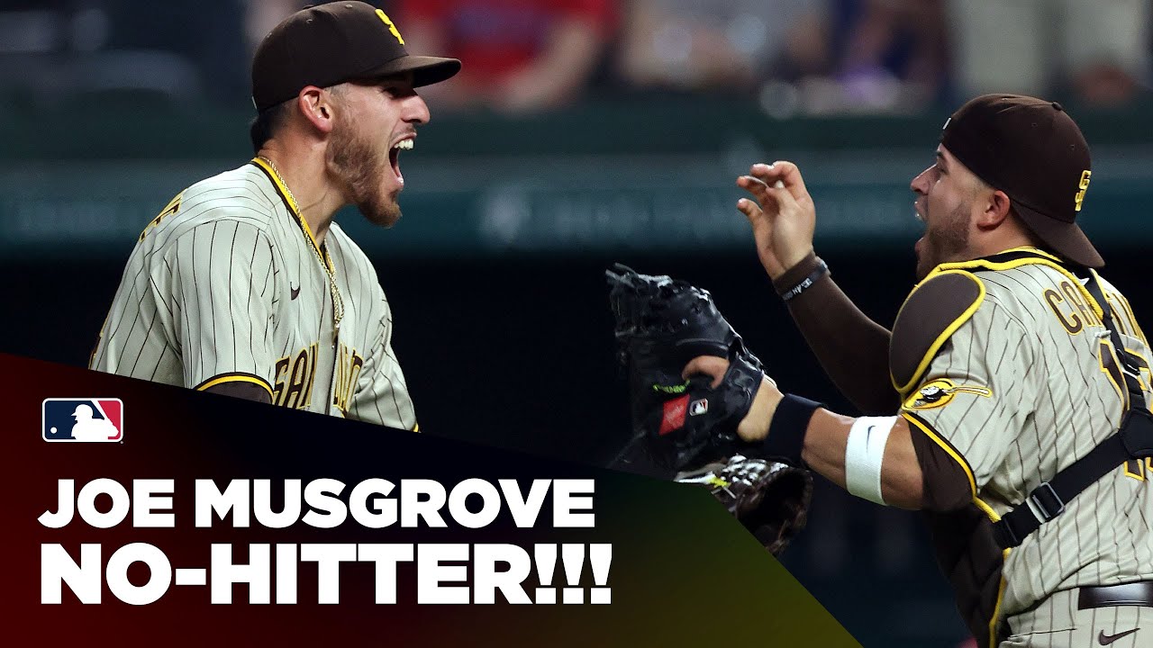 NO-HITTER!! Padres Joe Musgrove closes out the first no-hitter of 2021!
