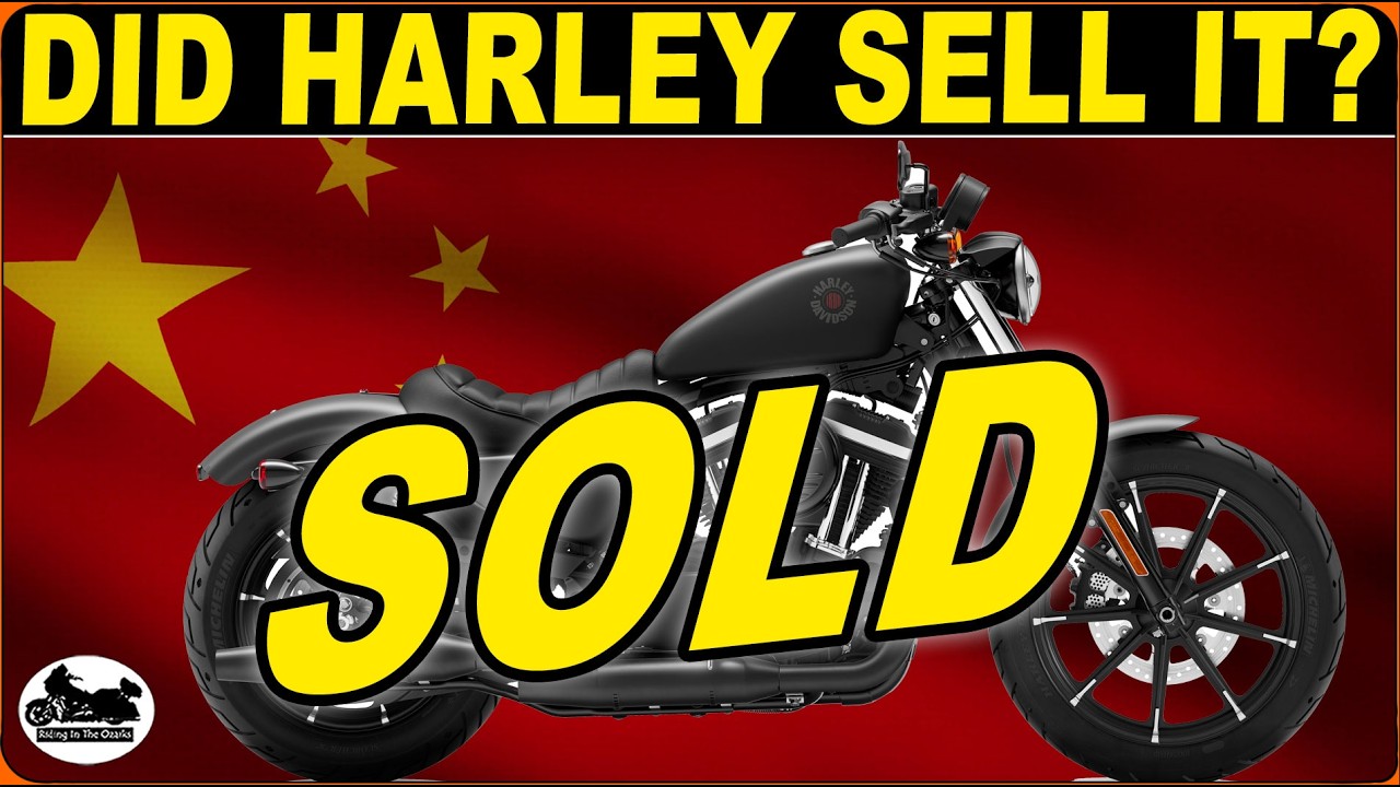 Действительно ли HARLEY DAVIDSON продал дизайн SPORTSTER в КИТАЙ?
