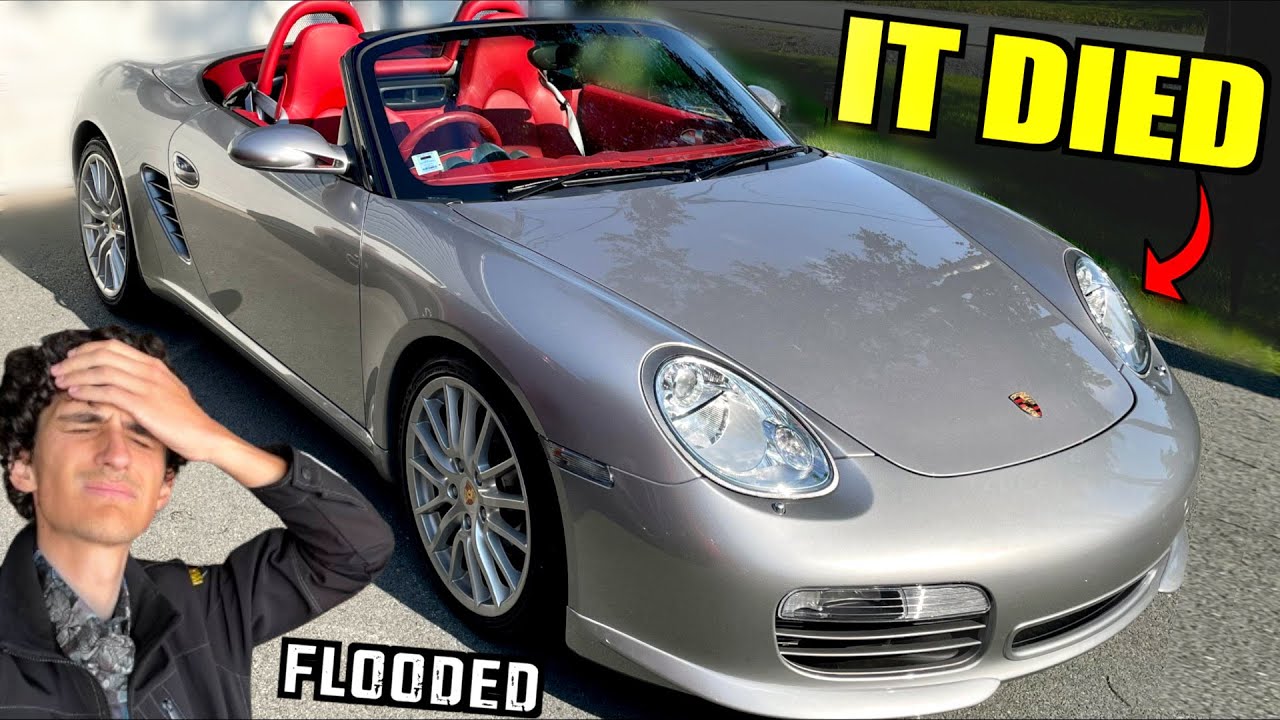 Our Luck Ran Out On The FLOODED Porsche RS60 Spyder... BLOWN MOTOR??