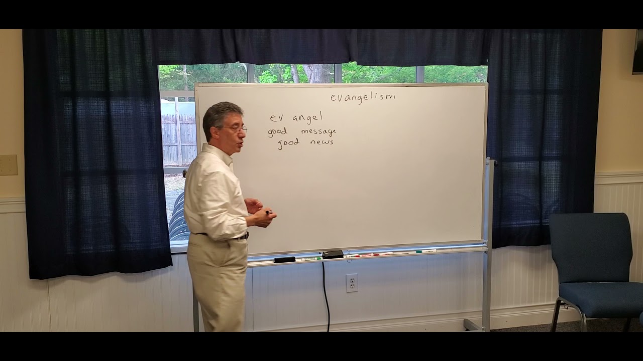 Jim Mancuso's Etymologies: Evangel