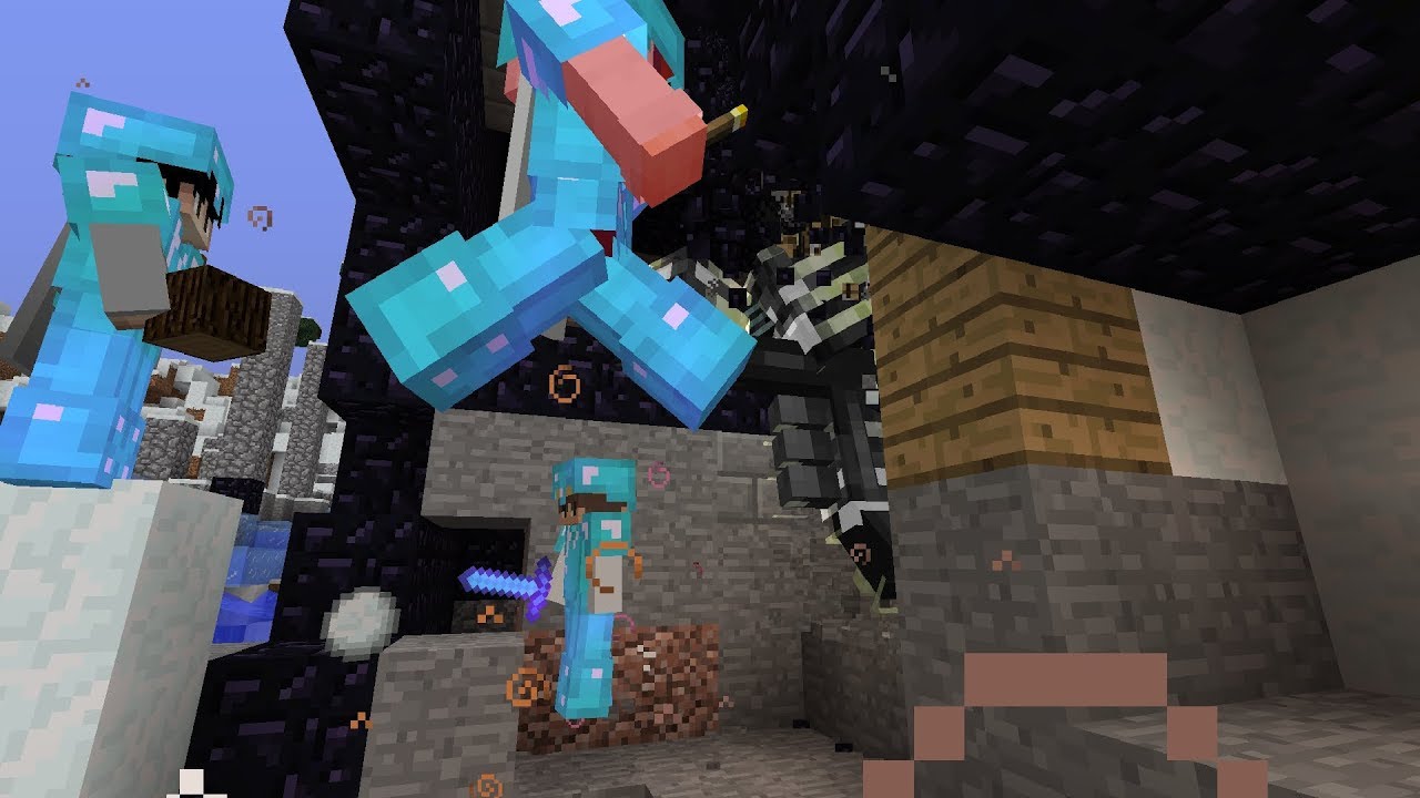 DAM RAID SI NE LUPTAM CU INAMICII!! MINECRAFT FACTIONS!