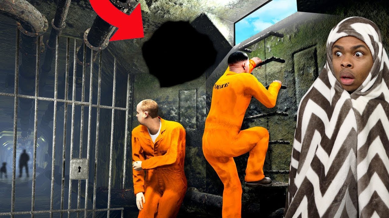 CAN YOU ESCAPE PRISON IN A PRISON BREAK HEIST UNDERGROUND IN GTA 5! (GTA 5 MODS RP)