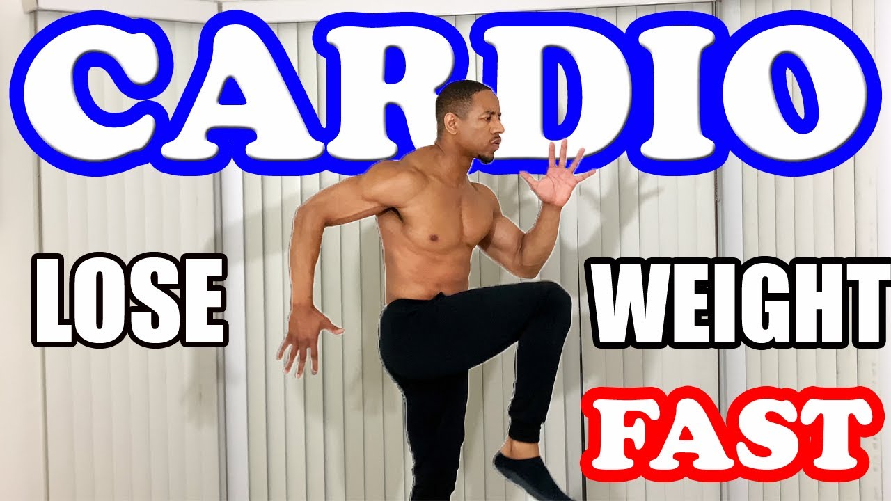 Cardio Workout At Home - 10 min Running In Place Cardio Workout At Home