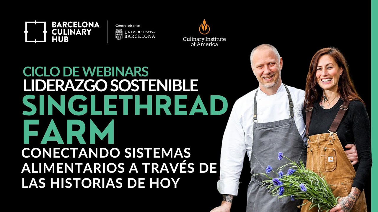 Ciclo de Webinars Liderazgo Sostenible: Sostenibilidad y gastronomía con Kyle y Katina Connaughton