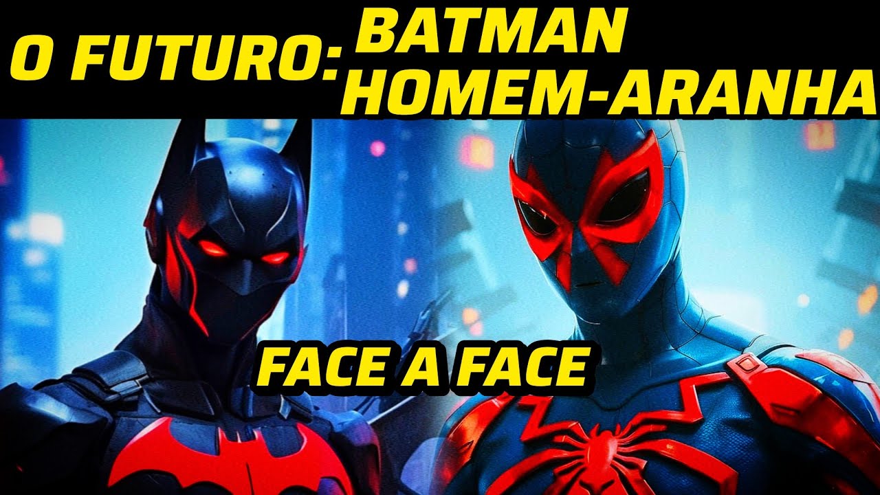 O FUTURO DO BATMAN E DO HOMEM-ARANHA: COMPARAÇÃO #homemaranha #batman #marvel #dc