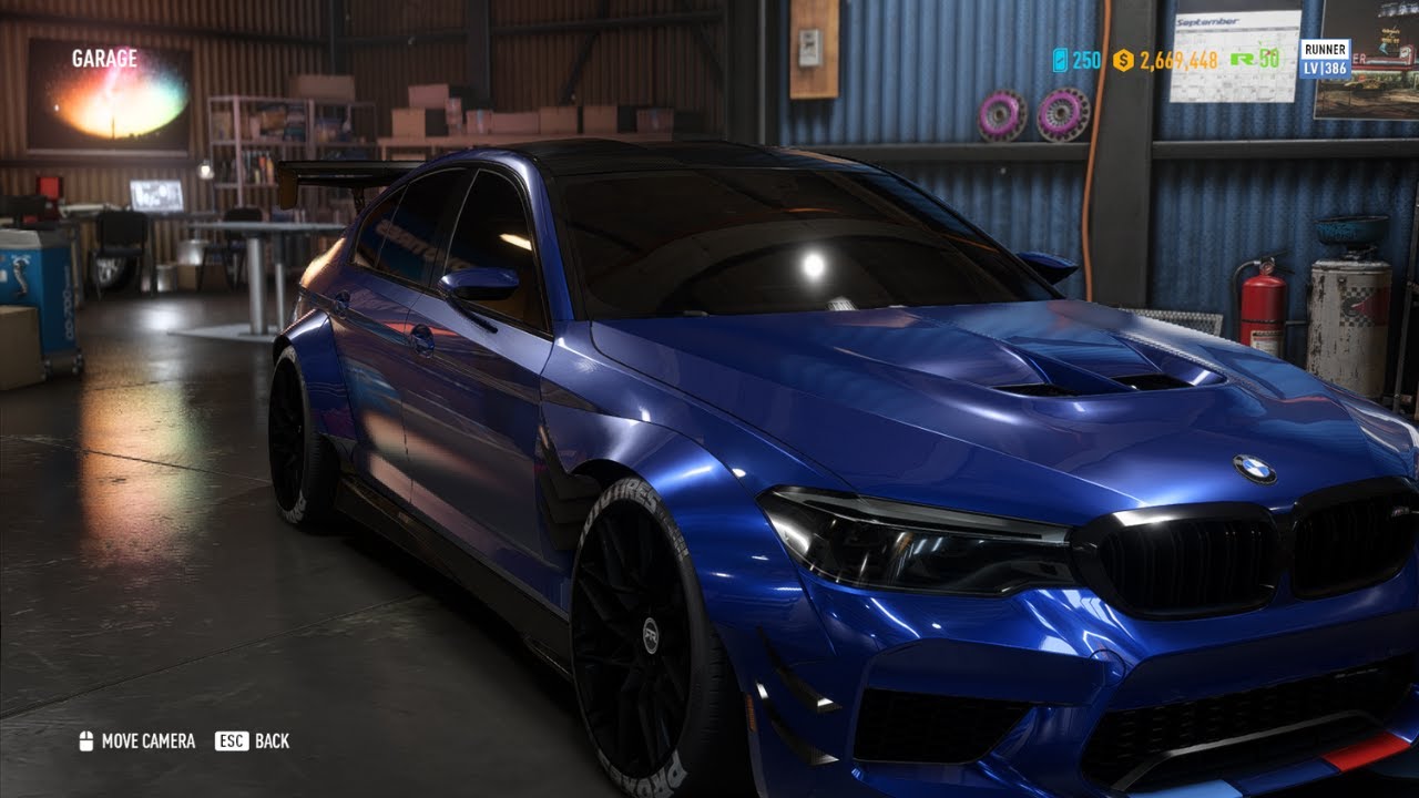 Need For Speed Payback: Jess’s Signature BMW M5 gameplay(runner build)