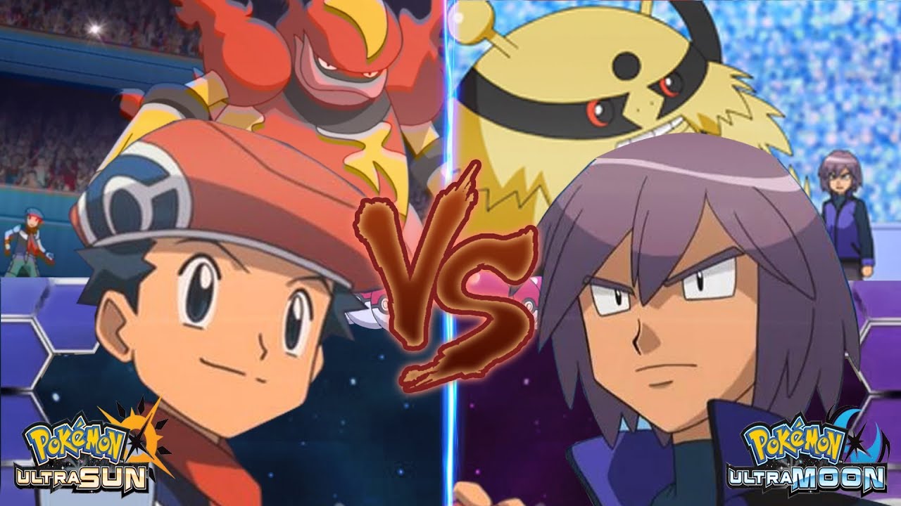 Pokemon Battle USUM Lucas Vs Paul (Sinnoh Face Off!)