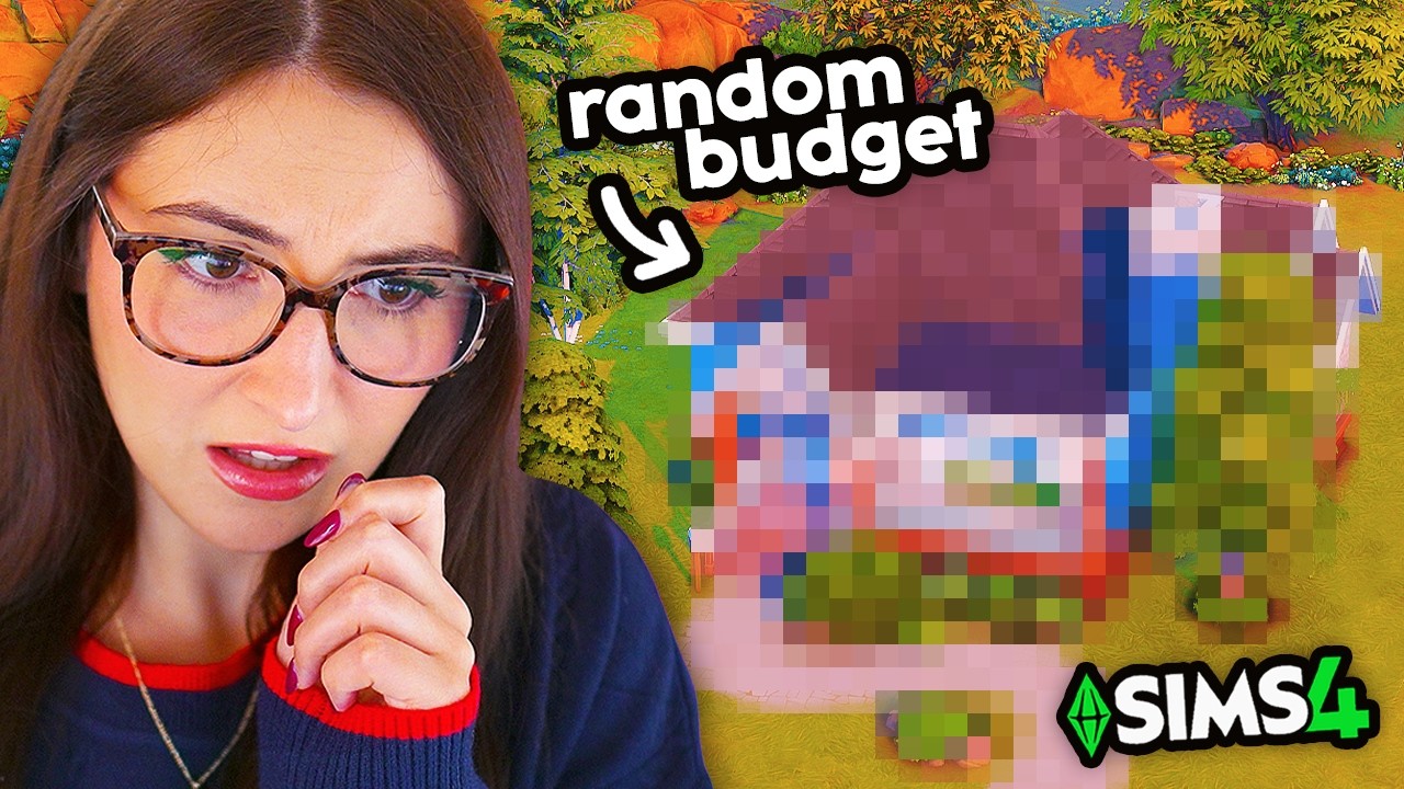 i built a sims house using a *RANDOM* budget
