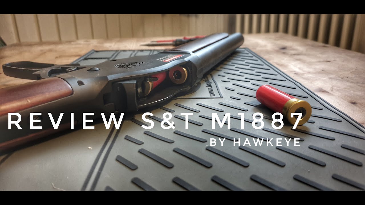 Review S&T M1887 Winchester Shotgun 6mm Gas NBB Repetierer
