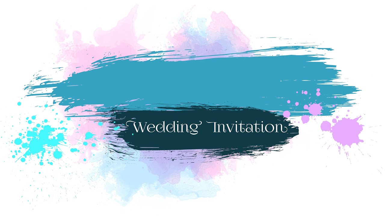Digital Wedding Invitation | E Card Free Download Save The Date Without Template #The Light Wedding
