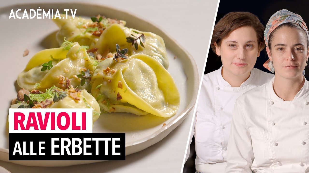 Ricetta dei ravioli alle erbette fatti in casa