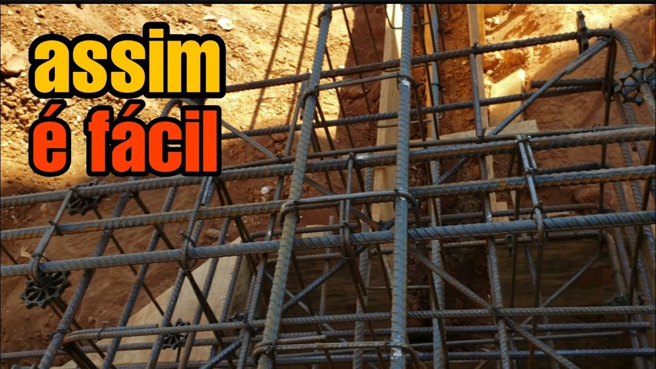 como colocar ferragem na gaiola